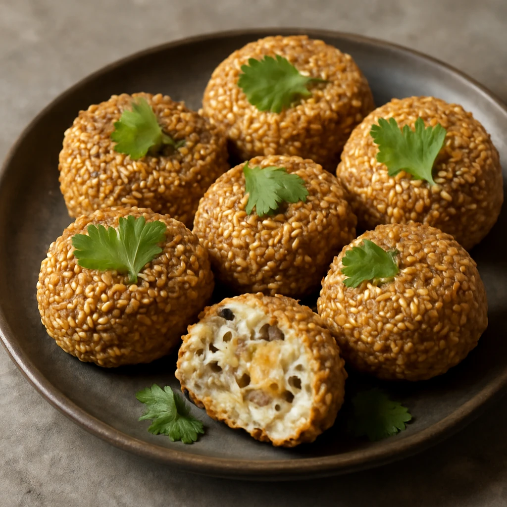 Töltött Myeongtae Soondae, koreai stílusban