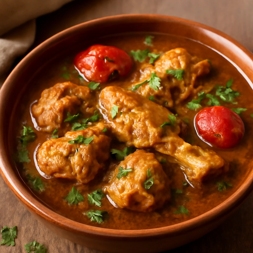FÅ±szeres Ã©s gazdag nihari csirkehÃºssal