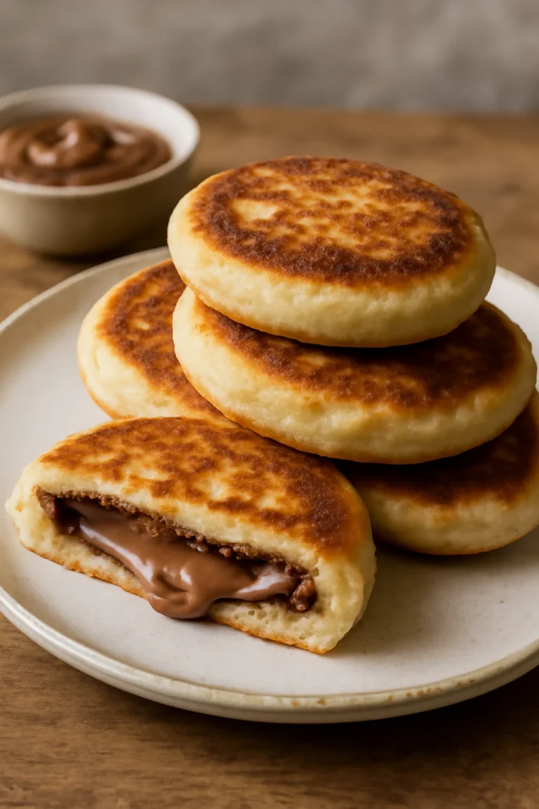 Nutella Hotteok frissen tálalva