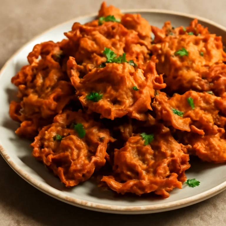 Pakora Hagyma friss korianderrel
