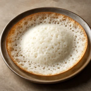 Frissen sült, puha palappam tálalva
