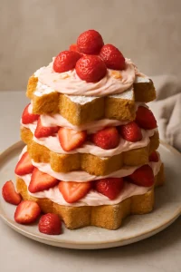 Pandoro krémes epres desszerttel