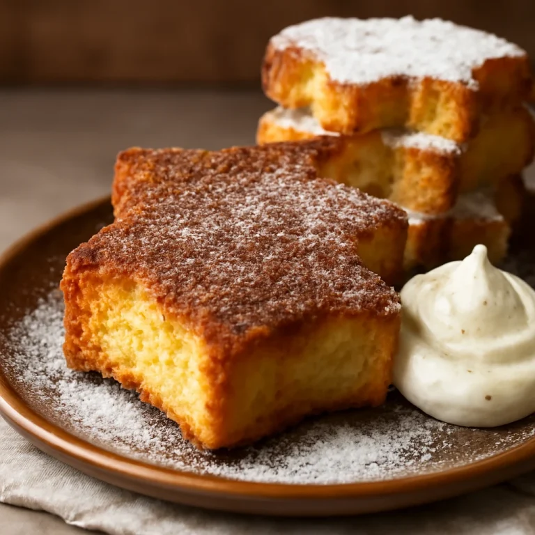 Pandoro fahéjjal díszítve porcukorral