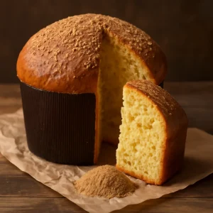 Finom panettone dióporral, tökéletes karácsonyi sütemény