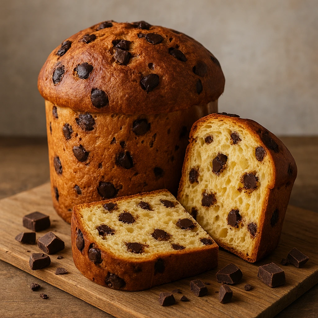 Panettone Ã©tcsokolÃ¡dÃ©val â puha, Ã©des olasz Ã¼nnepi kalÃ¡cs