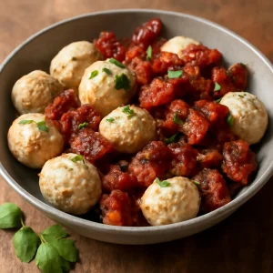 Spanyol papas arrugadas pirított chorizóval