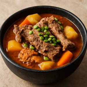 Friss, fűszeres és gazdag koreai gamjatang leves