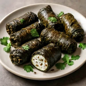 Indiai Patra sajttal, túróval és korianderrel