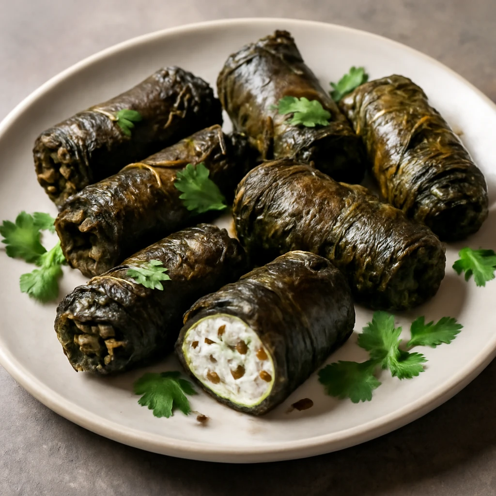 Indiai Patra sajttal, túróval és korianderrel