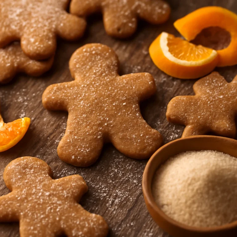 Pepparkakor narancshéjjal, karácsonyi fűszeres sütemények