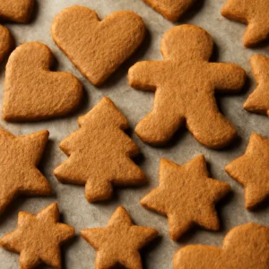Fűszeres és ropogós teljes kiőrlésű pepparkakor