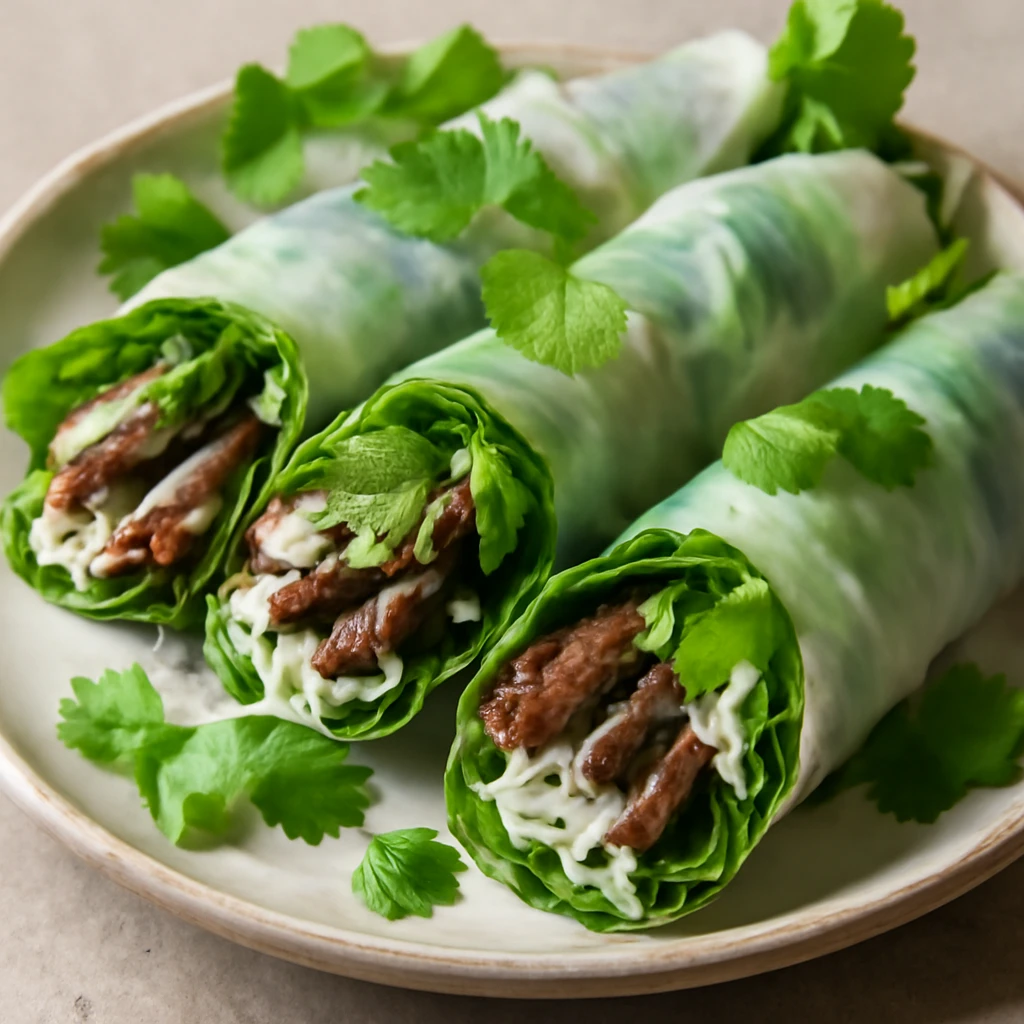 Friss Pho cuon marhahússal