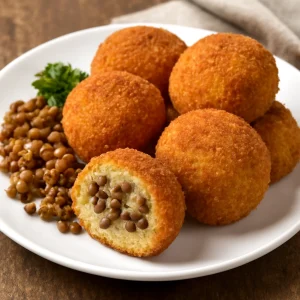 Friss, ropogós pörkölt gombás korokke