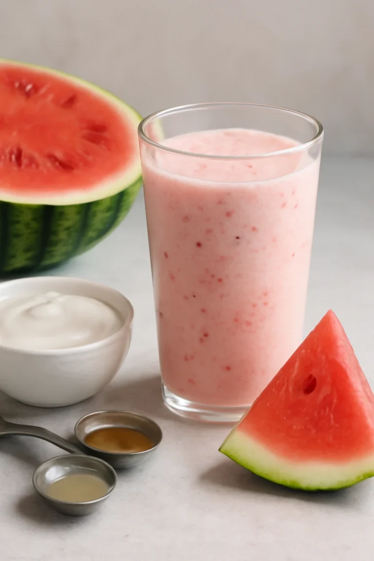 Probiotikus Görögdinnye joghurt, egészséges frissítő ital