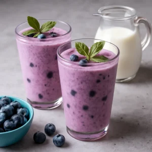 Frissítő és egészséges kékszőlő kefir