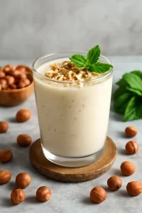 Frissítő és egészséges probiotikus törökmogyorós kefir