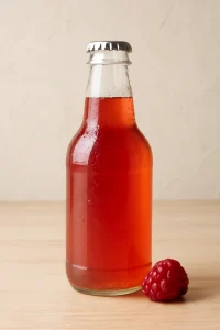 Frissítő probiotikus kombucha vadmálna ízesítéssel