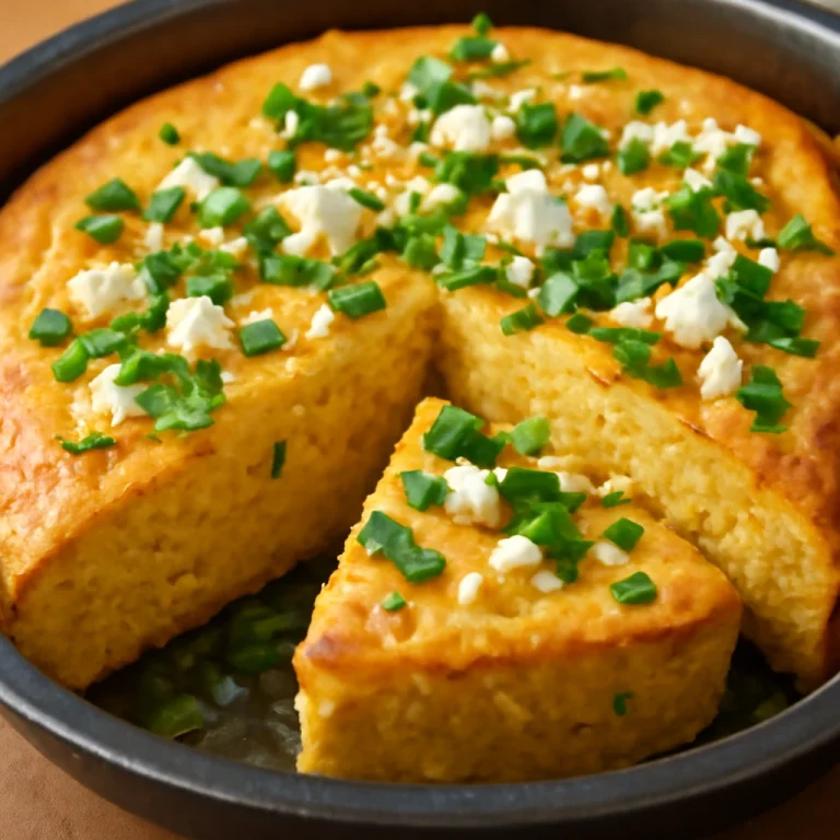 Proja kukoricaliszttel feta sajttal és petrezselyemmel díszítve