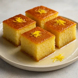 Citrusos revani sütemény bergamott ízesítéssel