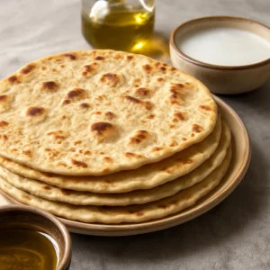 Finom, puha roti, kókusztejjel, friss sütve