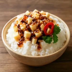 Sajtos bingsu, gazdag koreai desszert, gazdag ízvilággal és friss hozzávalókkal