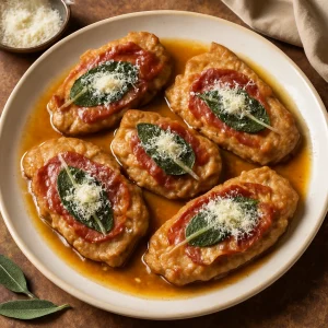 Klasszikus olasz borjÃºszelet parmezÃ¡nnal Ã©s sonkÃ¡val