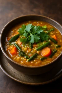 Fűszeres, ínycsiklandó Sambar korianderrel