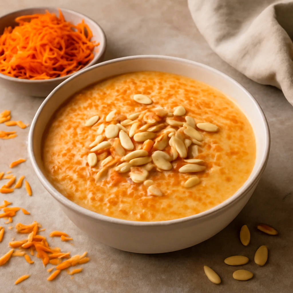 Krémes sárgarépás kheer indiai desszertként