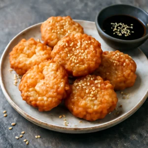 Satsuma-age garnélával, friss és ínycsiklandó japán étel