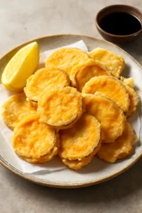 Friss, ropogós Satsumaimo tempura
