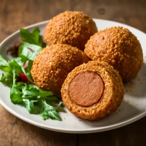Ropogós vegetáriánus scotch egg, ínycsiklandó és egészséges alternatíva