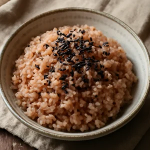 Édes japán rizs szezámmaggal