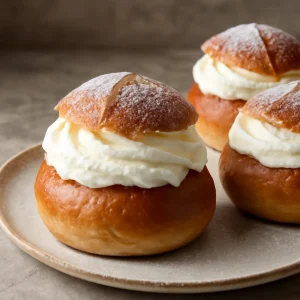 Friss Semla mézes krémmel