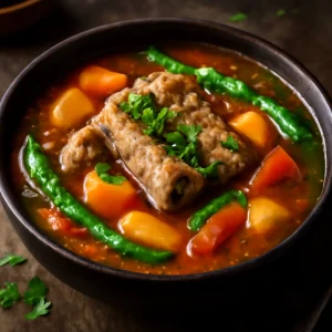 Koreai sinigang masalával és tamarinddal