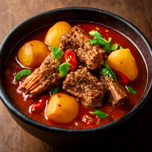 Friss és gazdag koreai marhahúsleves