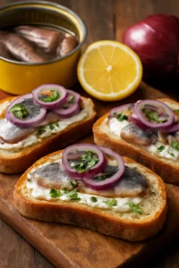 Svéd Surströmming friss kenyéren