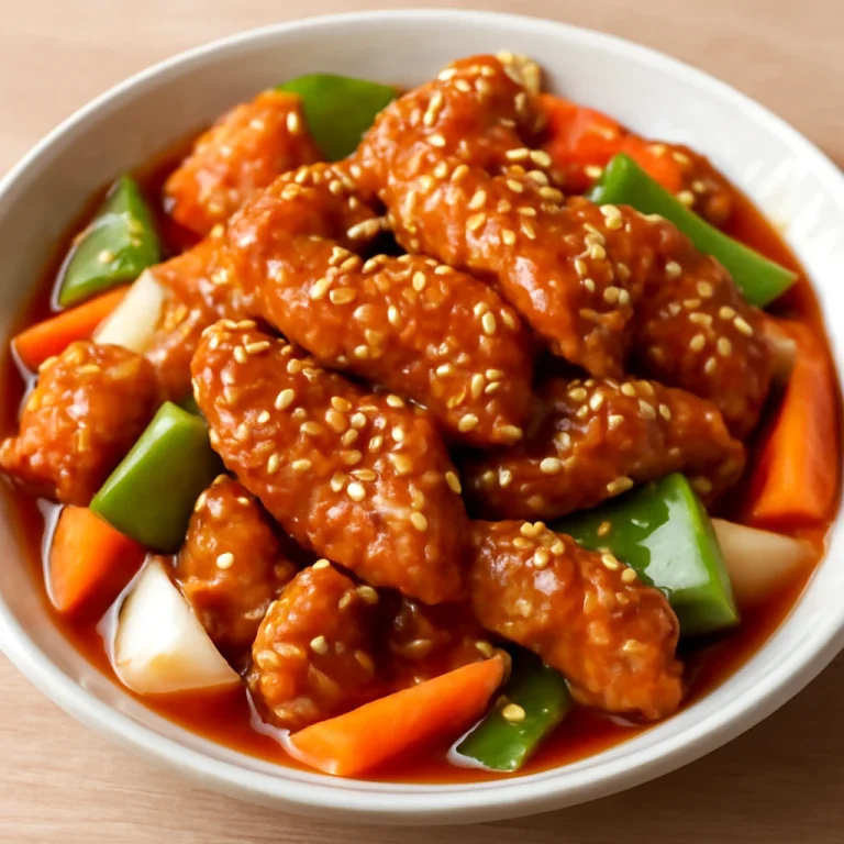 Szezámmagos Tangsuyuk