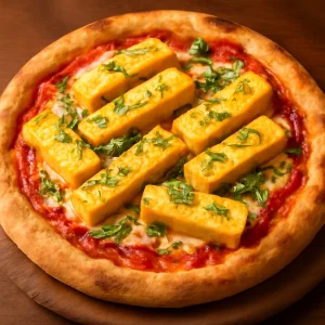 Különleges japán omlett pizza