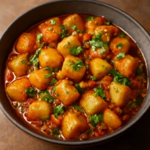 Indiai zöldség curry tinda masalával