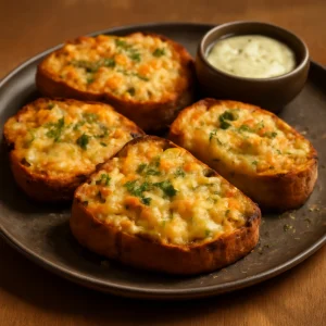 Sajtos, ropogós tostón tálalva