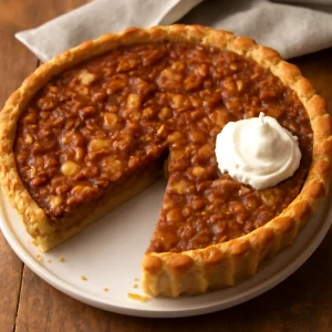 Ínycsiklandó almás treacle tart fűszeres töltelékkel
