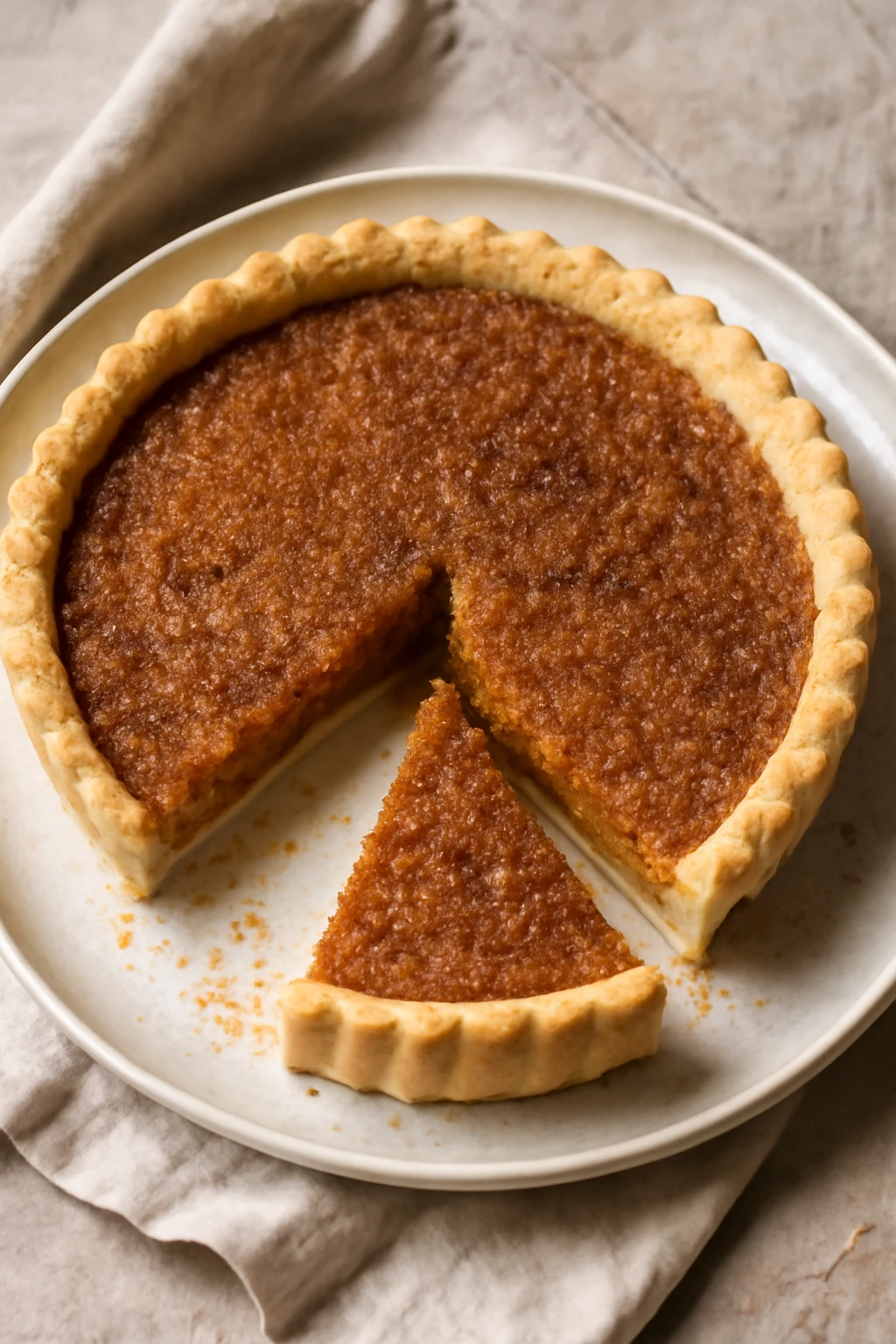 Gazdag Ã©s Ã©des glutÃ©nmentes treacle tart pite