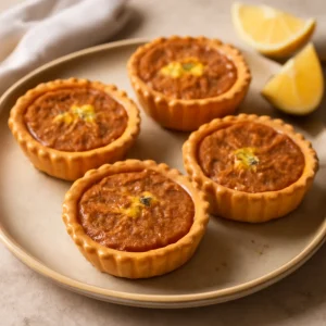 Mini treacle tart pite egyszerűen és finoman elkészítve