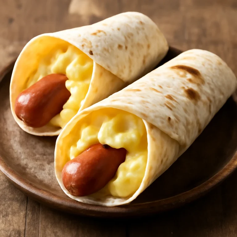 Tunnbröd tunnbrödsrulle hot dog és burgonyapüré töltelékkel