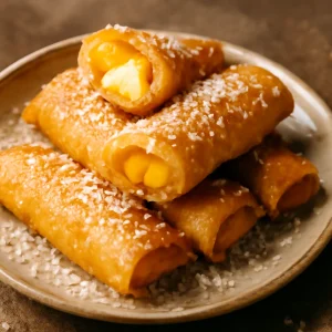 Finom mangós turon kókuszreszelékkel
