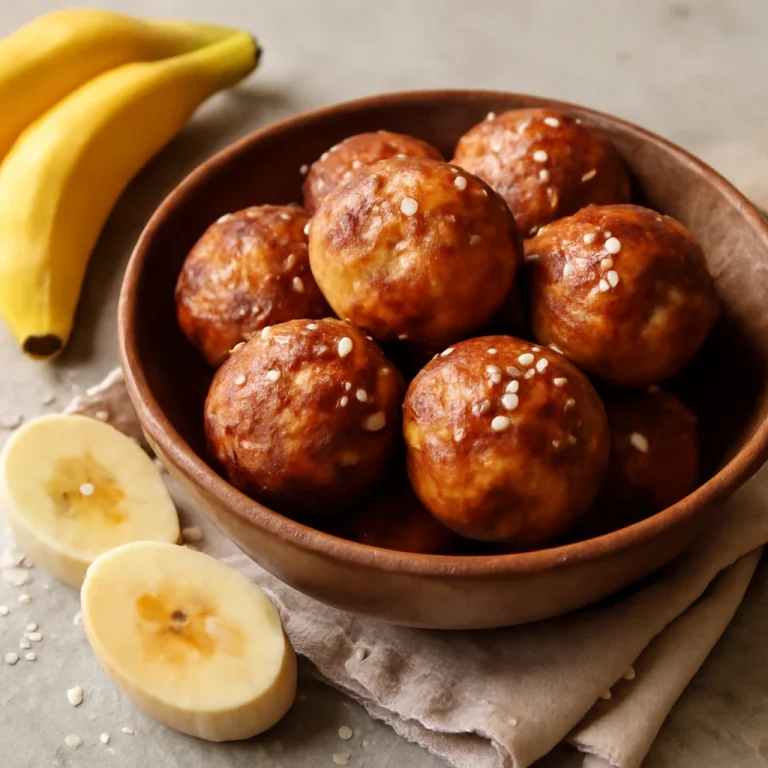 Unni appam, banánnal és kókuszreszelékkel, aranybarnára sütve