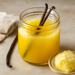 Friss, házi készítésű vaníliás ghee