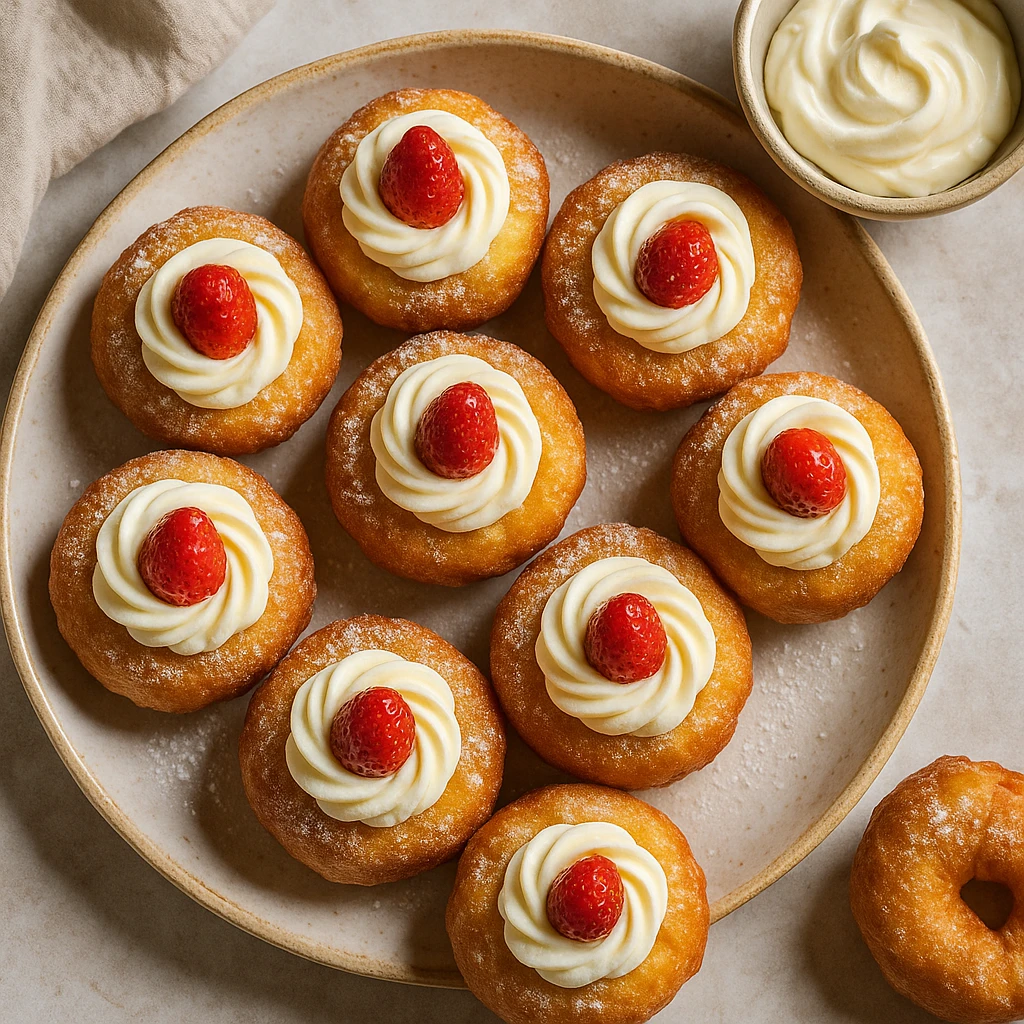 Olasz farsangi fÃ¡nk mascarpone tÃ¶ltelÃ©kkel