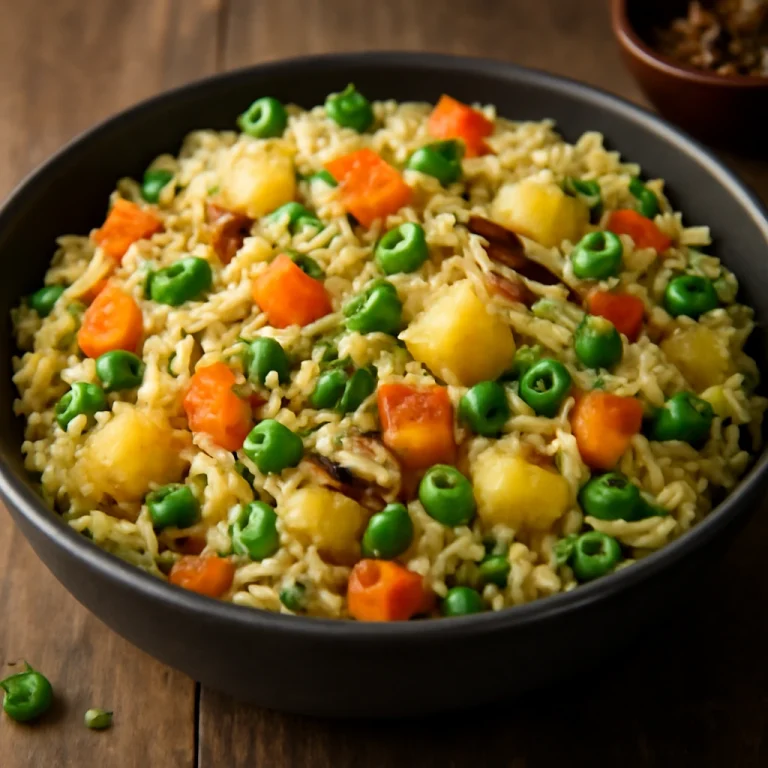 Zöldséges Pulao, ínycsiklandó zöldségekkel és fűszerekkel