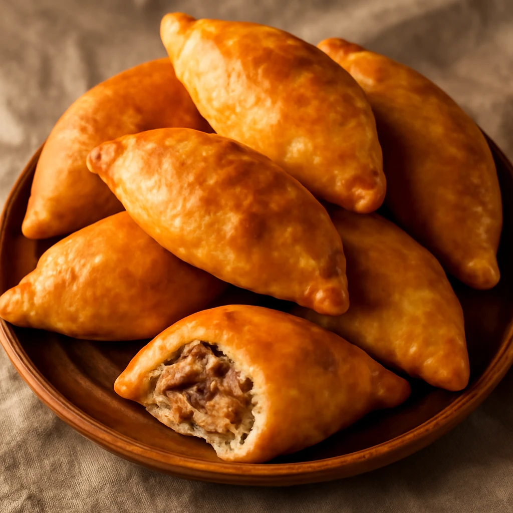 Friss húsos sambousek arab fűszerekkel